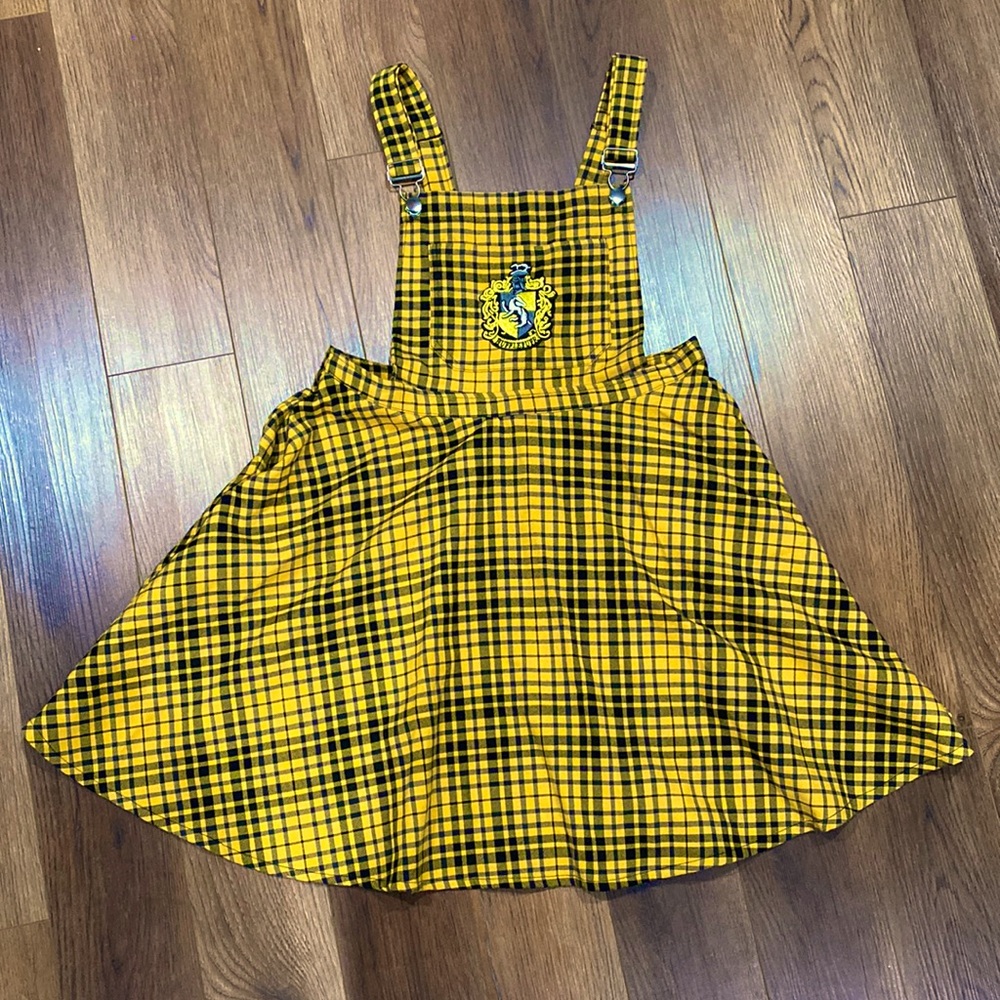 Harry Potter Hufflepuff Plaid Skirtall